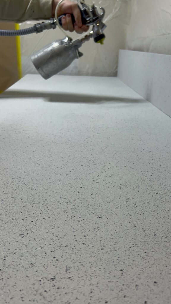 can you paint kitchen worktops
